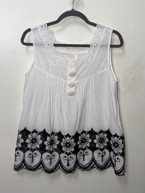 Vintage Y2K Lace Babydoll Tank
